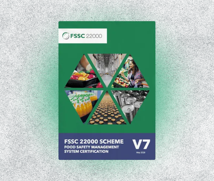 fssc 22000 version 7 food safety management system certification scheme document for v6 to v7 transition training